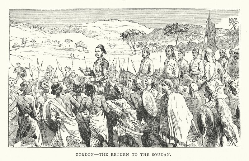 Gordon, die Rückkehr in den Sudan von English School