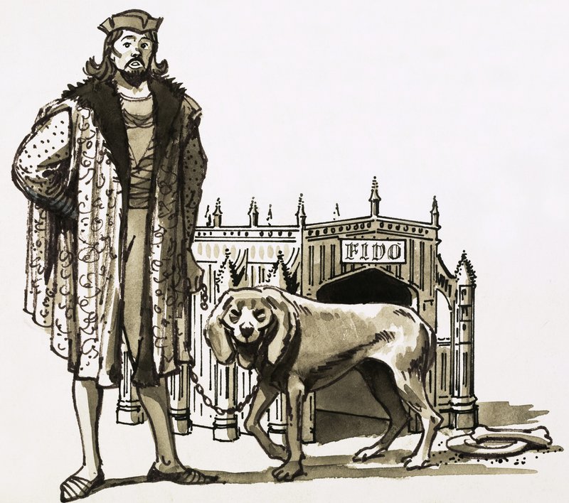 Gotische Hundehütte von English School