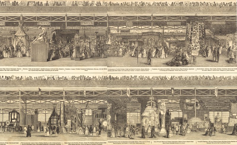 Große Ausstellung 1851 von English School