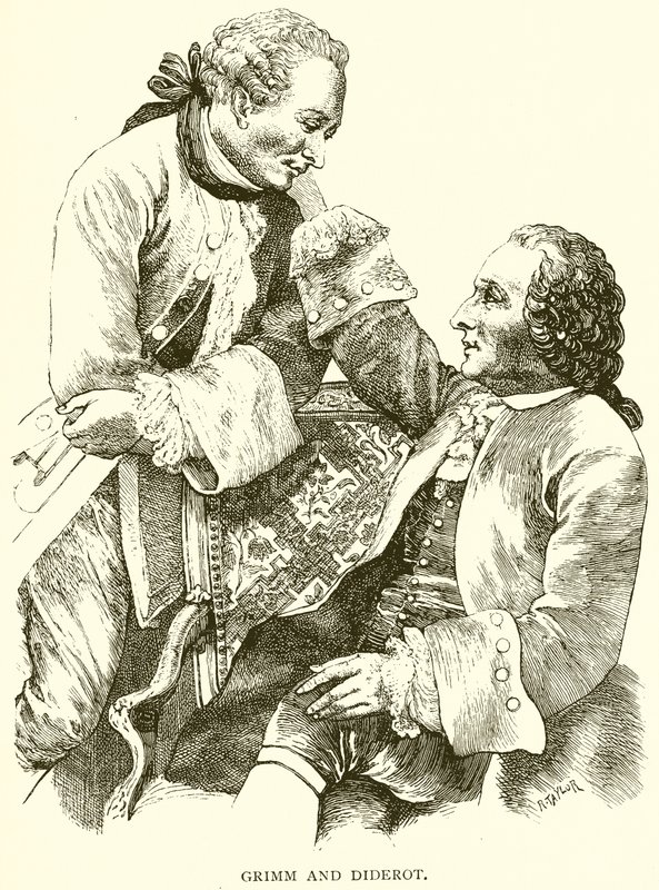 Grimm und Diderot von English School