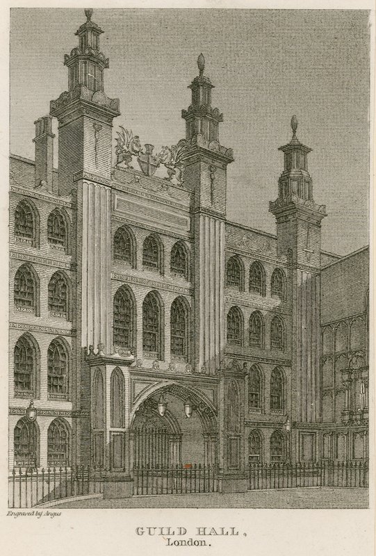 Guildhall, London von English School