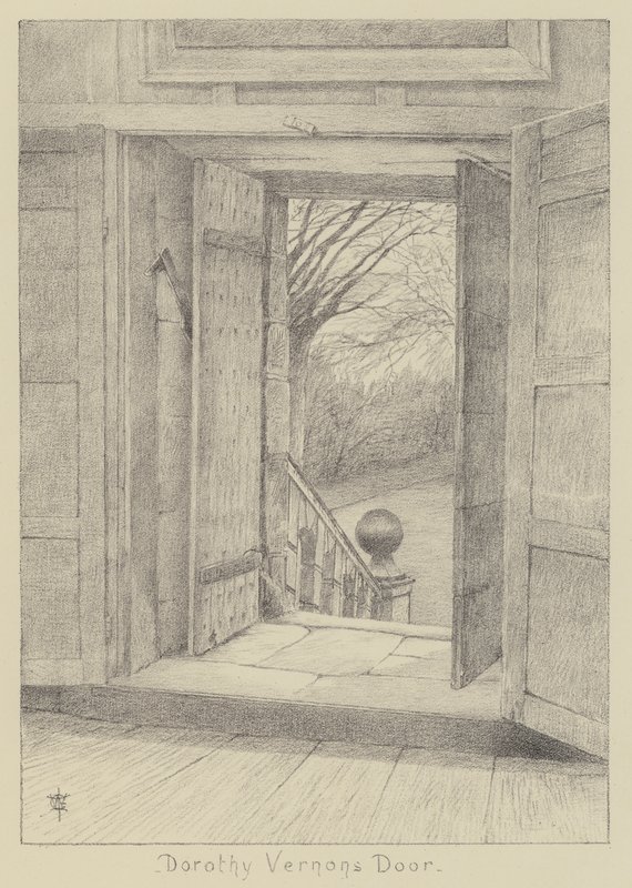 Haddon Hall, Dorothy Vernons Tür von English School