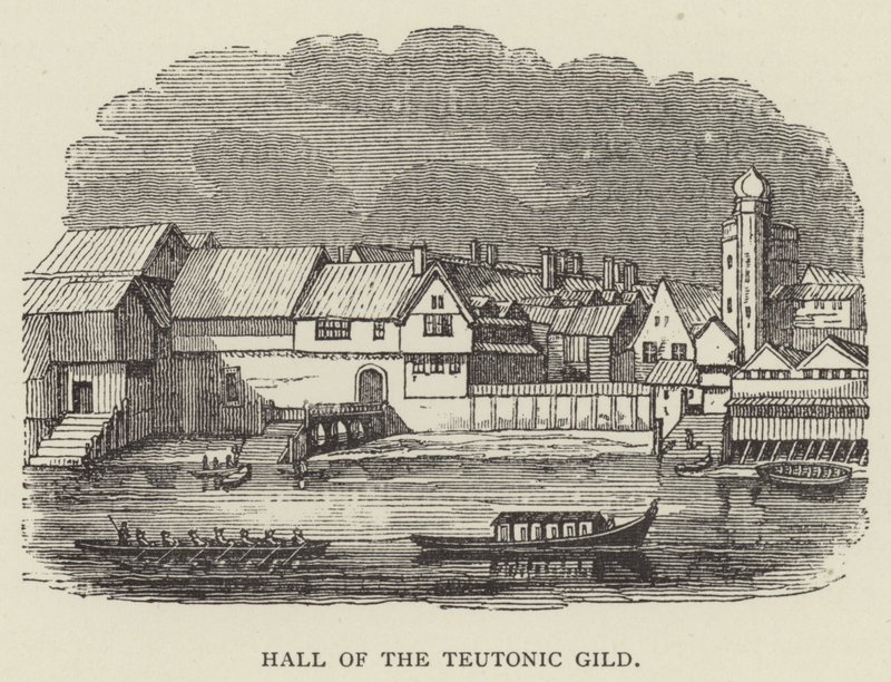 Halle der Deutschen Gilde von English School