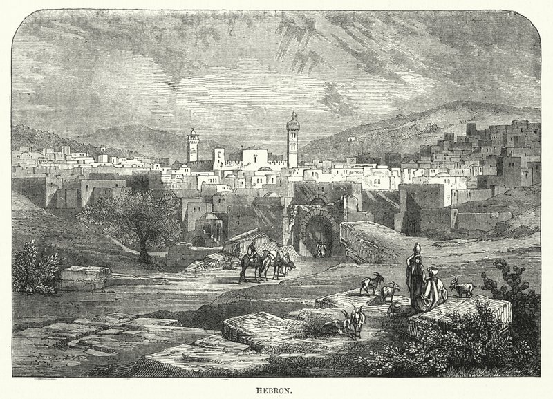 Hebron (Gravur) von English School