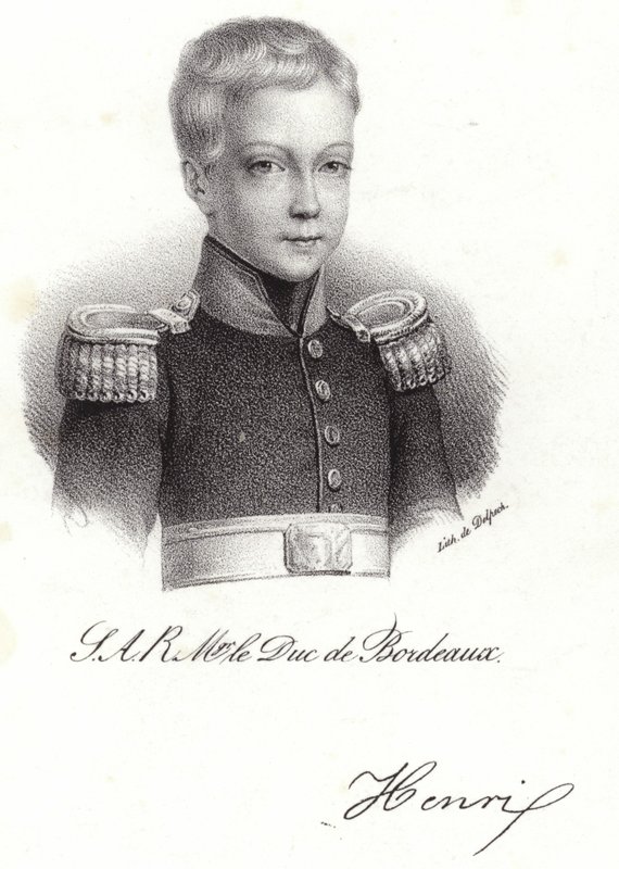 Henri von Artois von English School