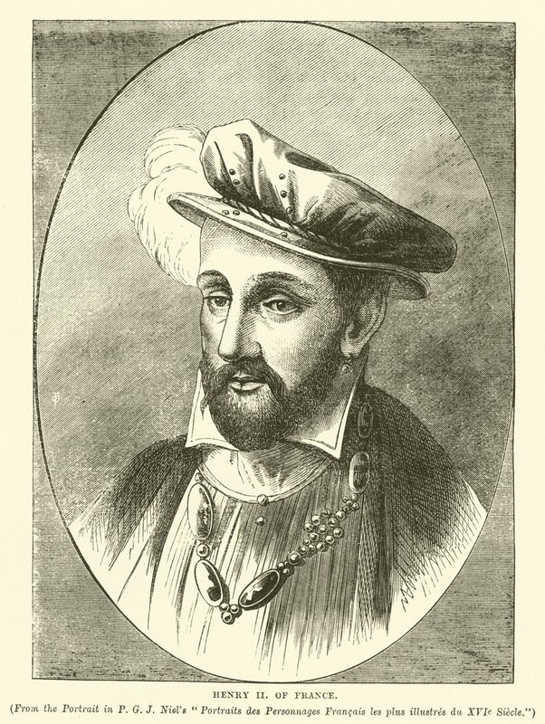 Heinrich II. von Frankreich von English School
