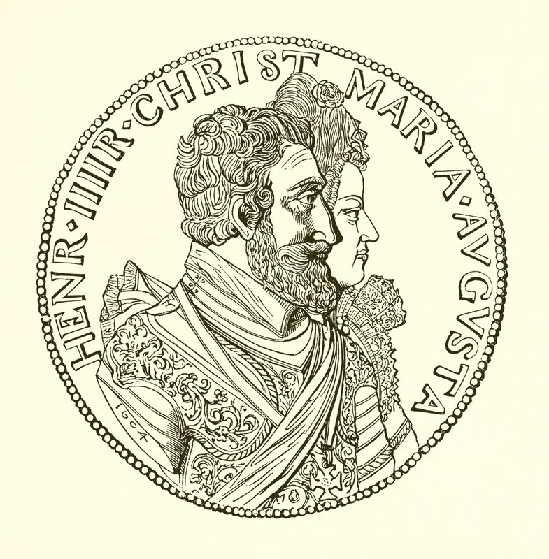 Heinrich IV. von Frankreich von English School