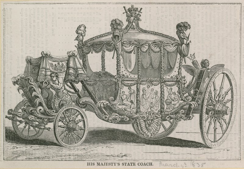 Die Staatskutsche Seiner Majestät von English School