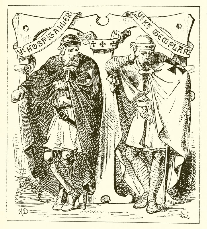 Hospitaliter und Templer von English School