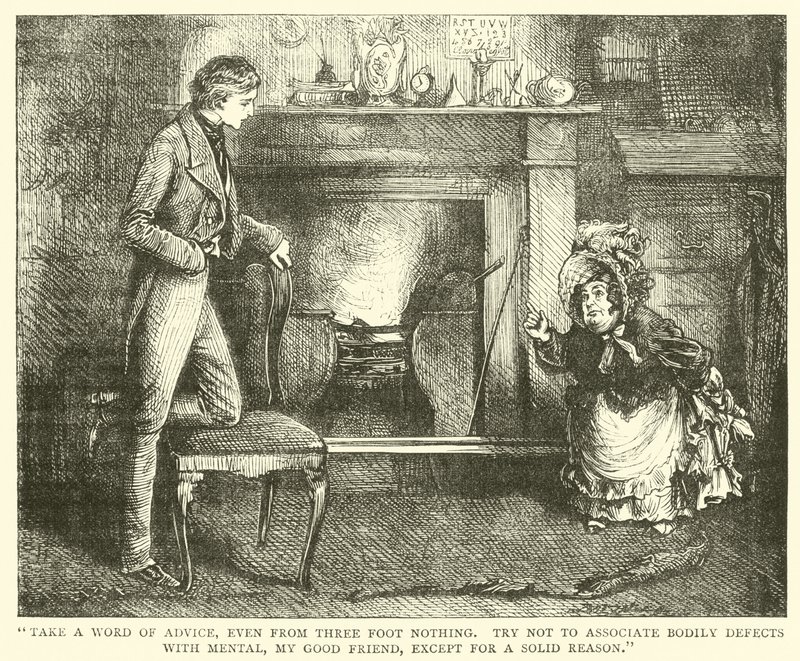 Illustration für David Copperfield (Stich) von English School