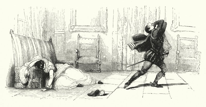 Illustration für Les Huguenots von Giacomo Meyerbeer von English School