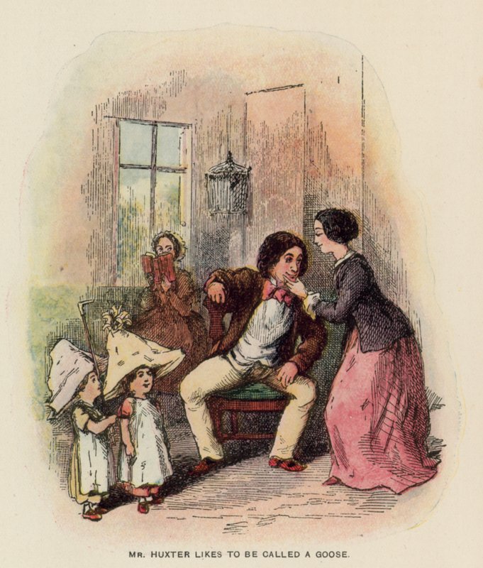Illustration für Die Geschichte von Pendennis von Thackeray von English School