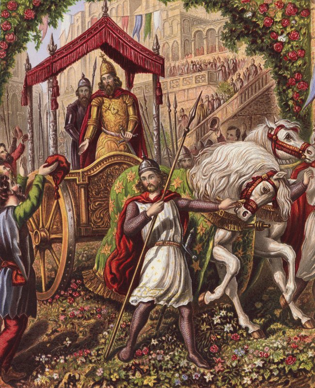Illustration für Der Heilige Krieg von John Bunyan von English School