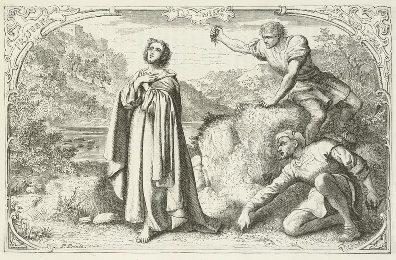 Illustration für Die Pilgerreise von John Bunyan von English School