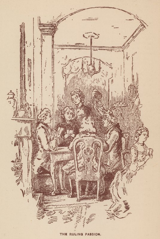 Illustration für Die Virginians von Thackeray von English School