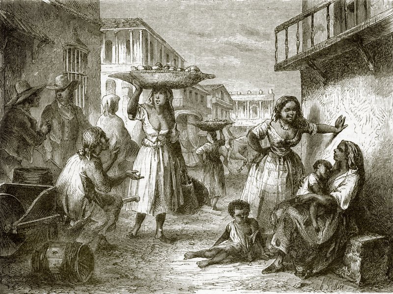 Einwohner von Havanna von English School
