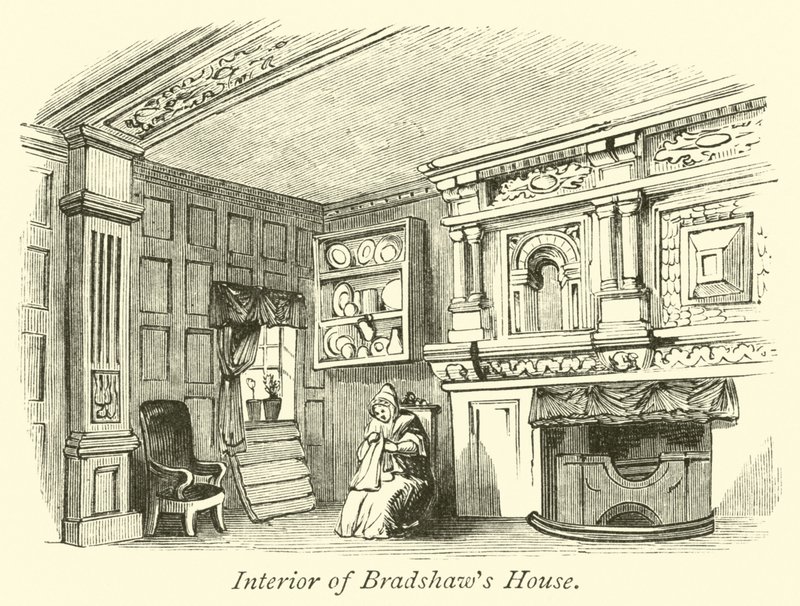 Innenansicht von Bradshaws Haus von English School