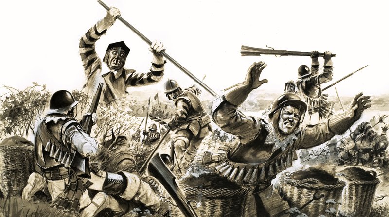 In die Schlacht: Oliver Cromwells letzter Triumph von English School