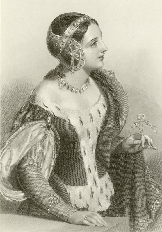 Isabella von Frankreich, Königin von König Eduard II. von English School