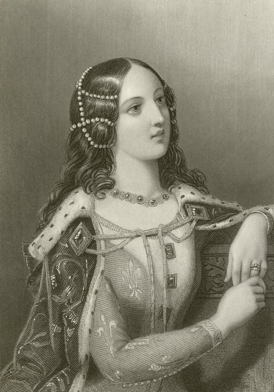 Isabella von Valois, zweite Frau von König Richard II. von English School