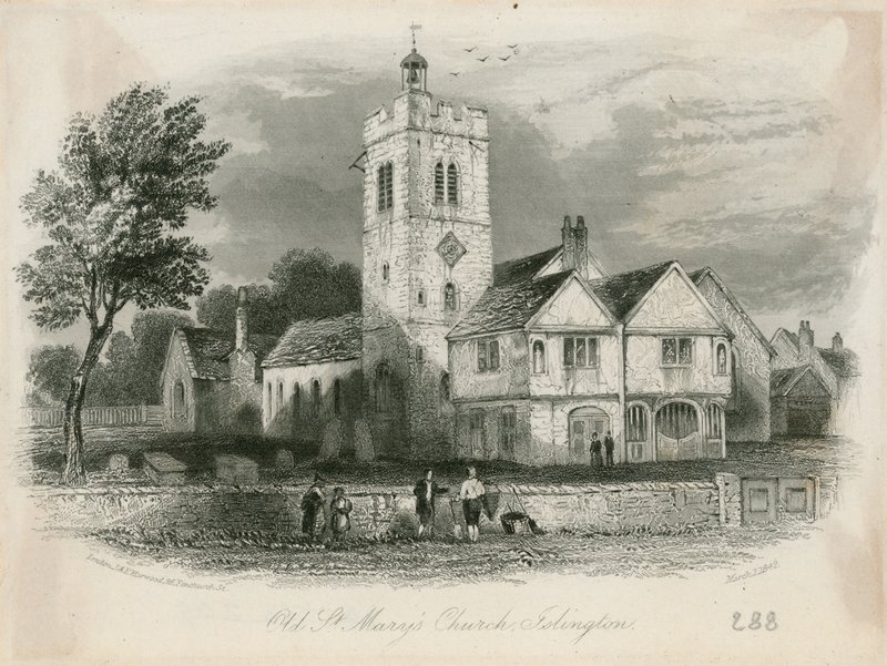 Islington, St. Marys (alte Kirche) von English School
