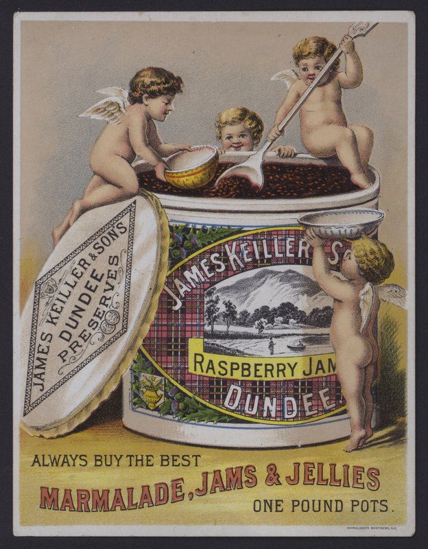 James Keller & Sons Dundee Marmelade, Werbung von English School