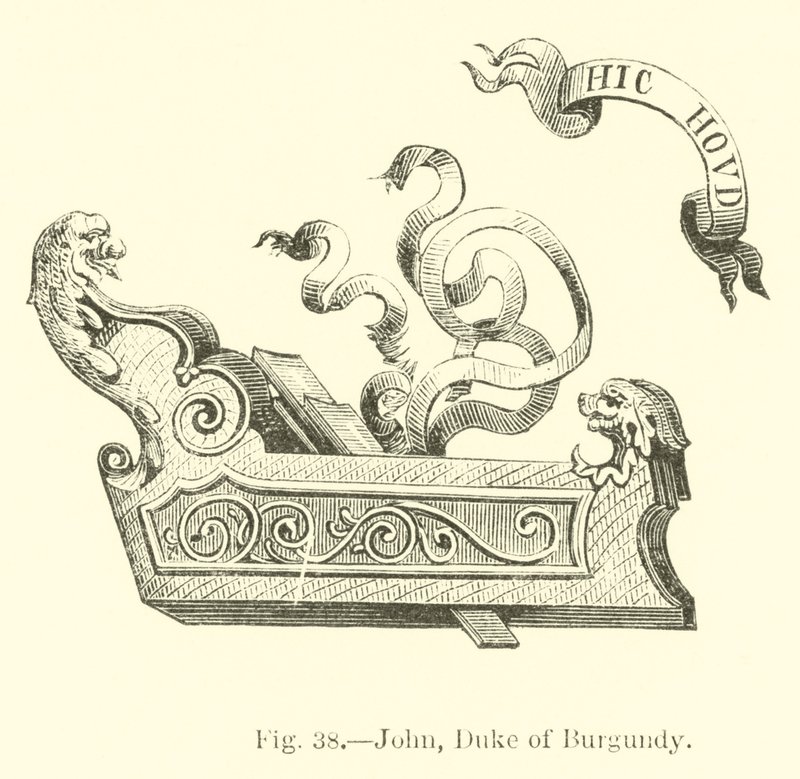 Johann, Herzog von Burgund von English School