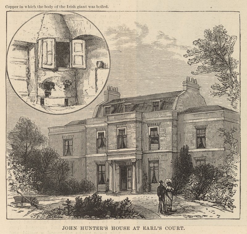 John Hunters Haus in Earls Court von English School