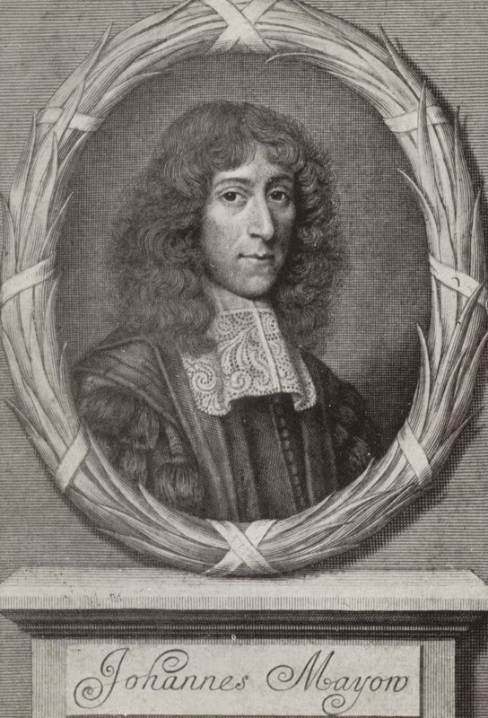John Mayow (1641-1679), englischer Chemiker von English School