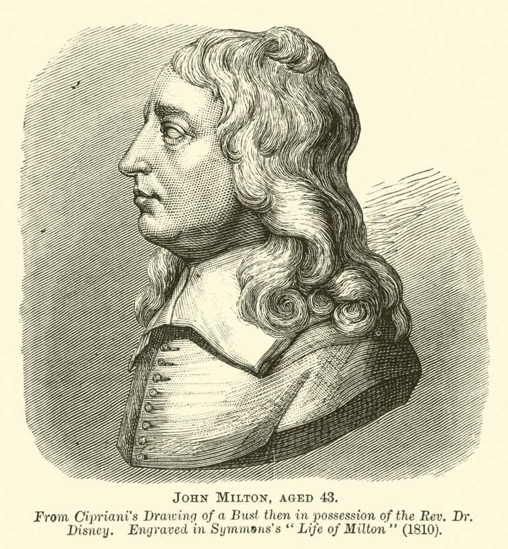 John Milton, 43 Jahre alt von English School