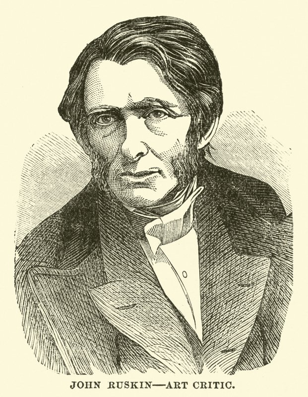 John Ruskin, Kunstkritiker von English School