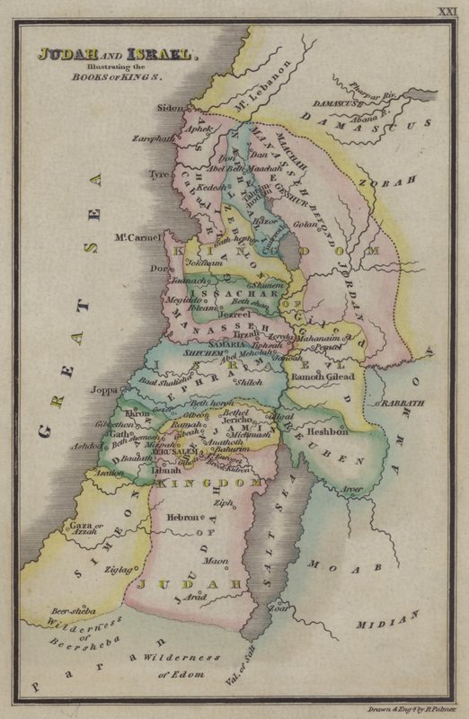 Juda und Israel, Darstellung der Bücher der Könige von English School