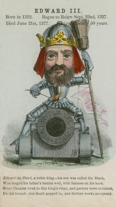 König Eduard III von English School