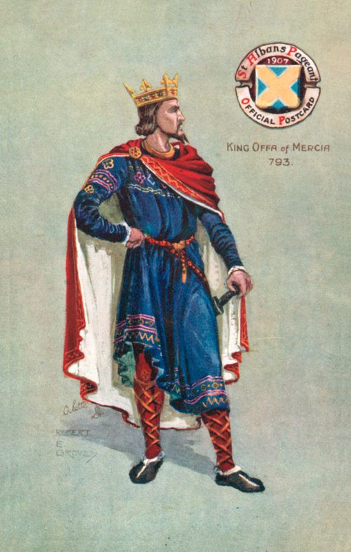 König Offa von Mercia 793, St Alban