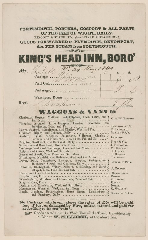 Kings Head, Southwark von English School