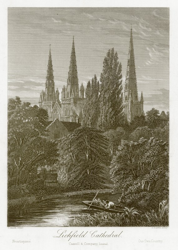 Kathedrale von Lichfield von English School