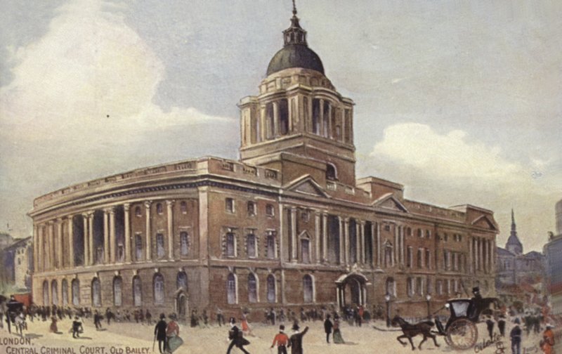 London, Central Criminal Court, Old Bailey von English School