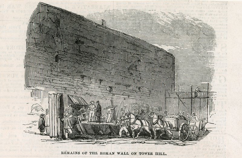 London Wall - Tower Hill von English School