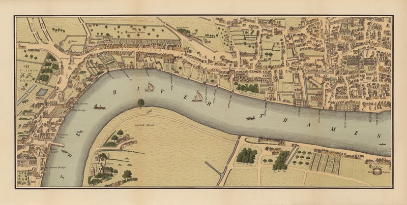 London zur Zeit von Königin Elisabeth I. von English School