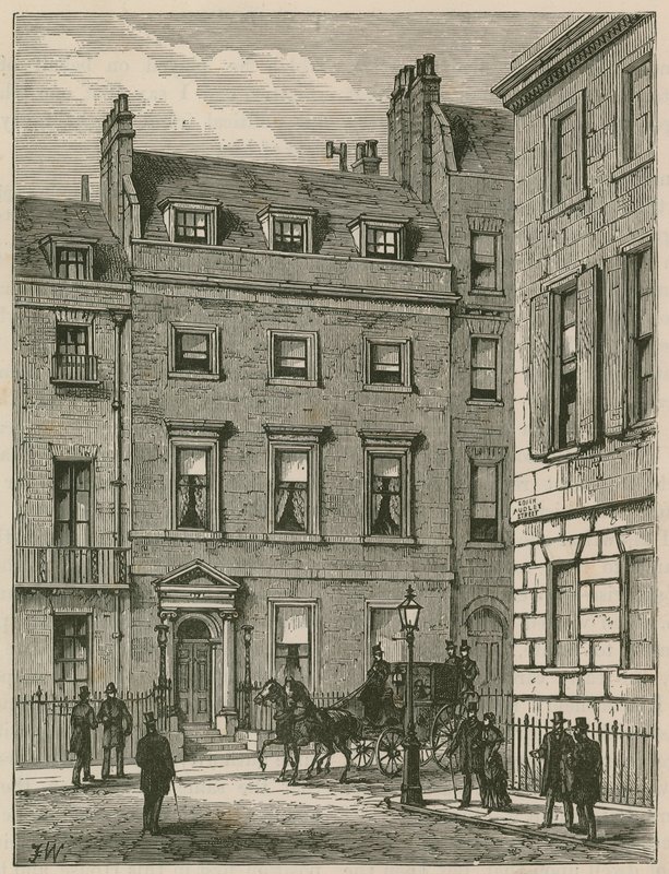 Lord Beaconsfields Haus, 19 Curzon Street, Mayfair von English School