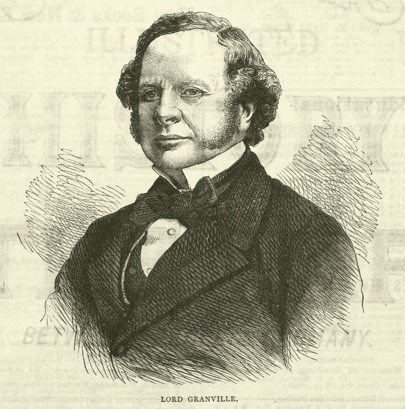 Lord Granville, November 1870 von English School