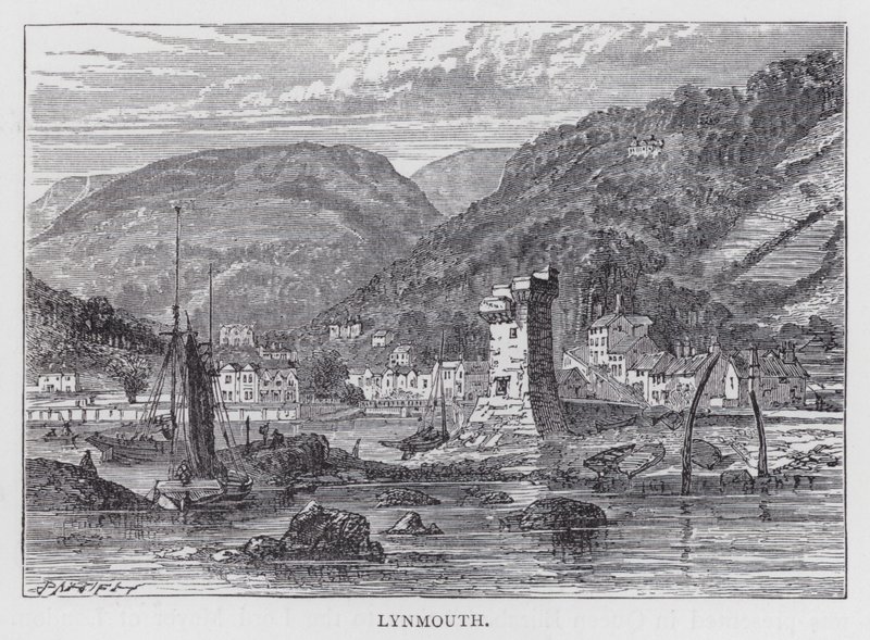 Lynmouth (Stich) von English School