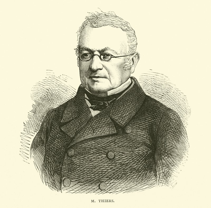 M. Thiers, September 1870 von English School