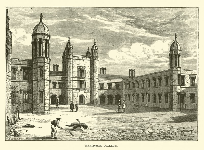 Marischal College von English School