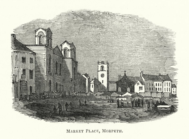 Marktplatz, Morpeth von English School