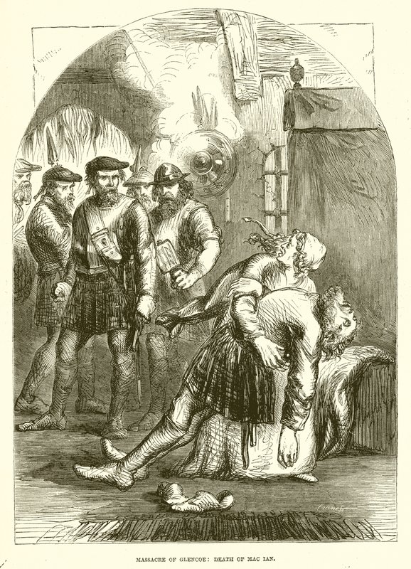 Massaker von Glencoe: Tod von Mac Lan von English School