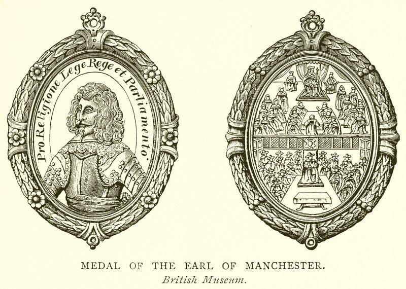Medaille des Earl of Manchester von English School
