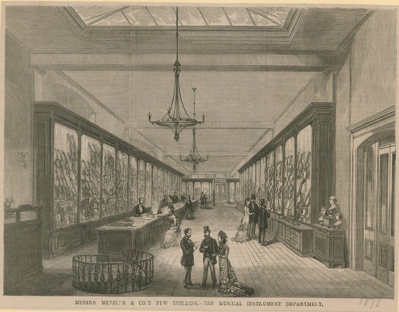 Messrs Metzler & Cos neues Gebäude von English School