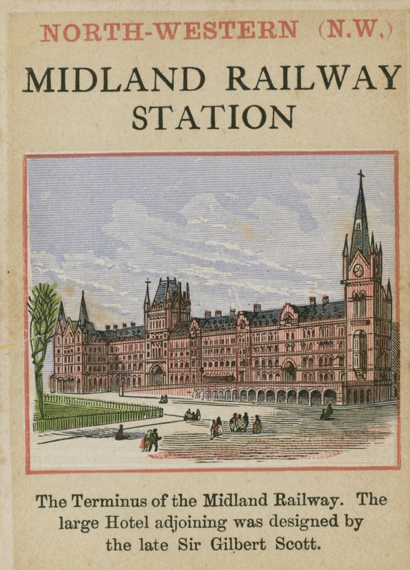 Midland Railway Station, St Pancras, London von English School