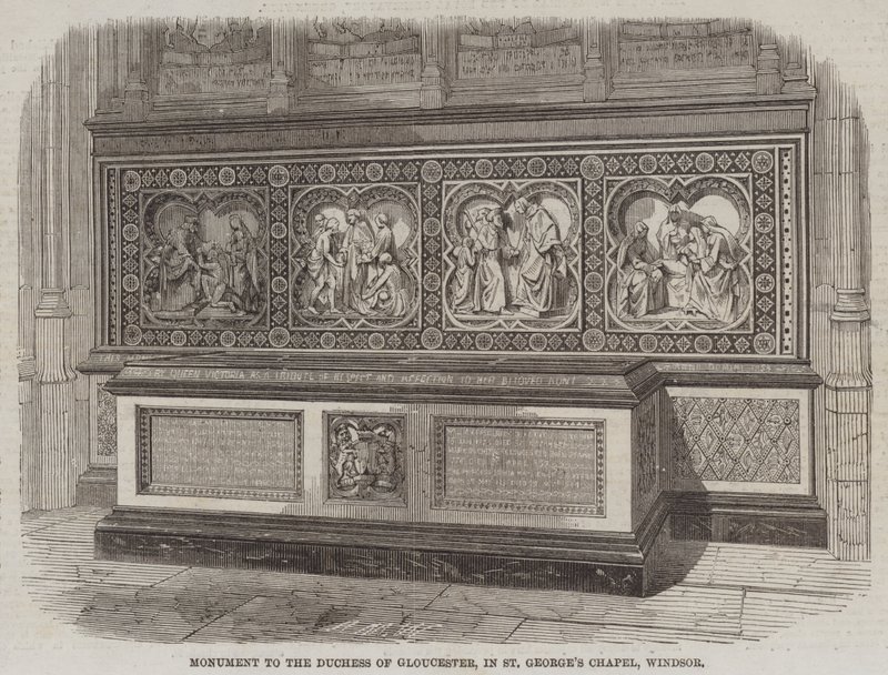 Denkmal für die Herzogin von Gloucester in der St. George